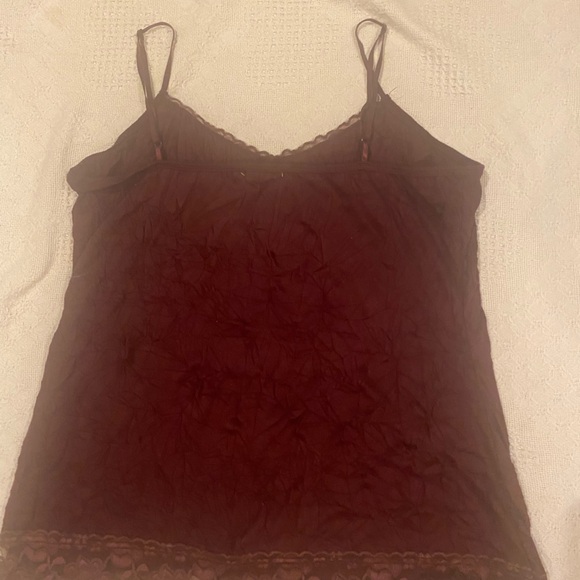 Maurices-Size XL tank-Lace detail-Wine/Navy/Gray - Picture 11 of 11